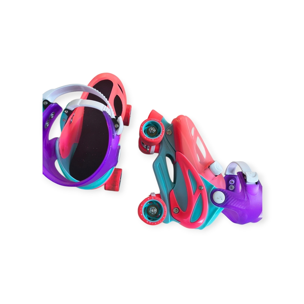 Vibrant Multicolor Roller Skates